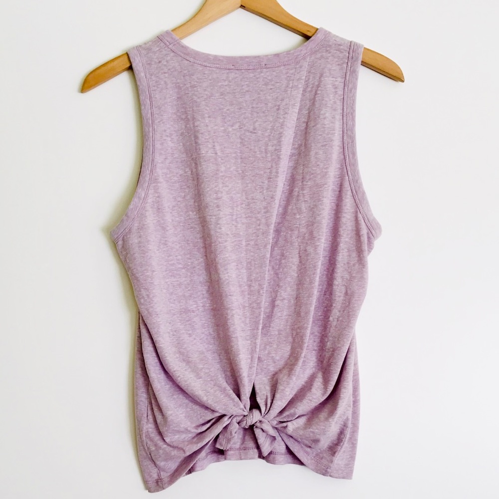 J. Crew tie-back tank